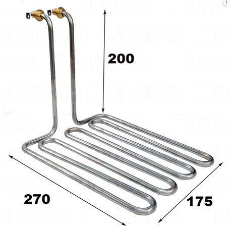 Resistencia freidora Lucca 3750W