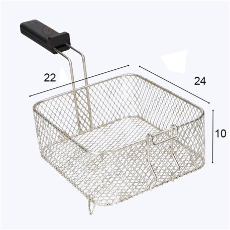 Cesta freidora Dosilet 220 x 240 x 100 mm