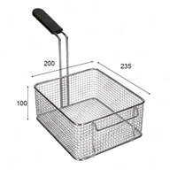 Cesta freidora Berto's 235 x 200 x 100 mm